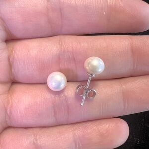 Real Andaman pearl earrings